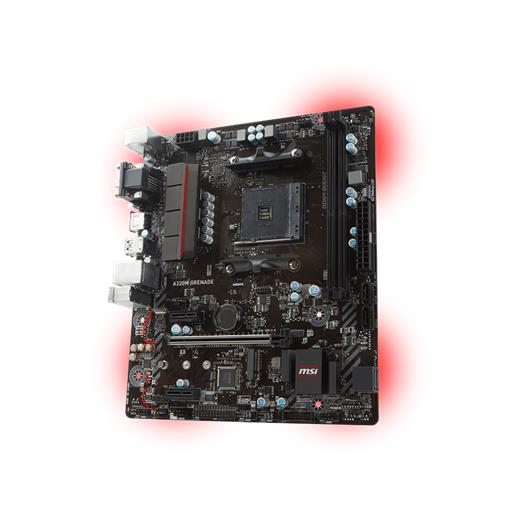 Msi A320M Grenade - Amd A320 Am4 Ddr4 Anakart