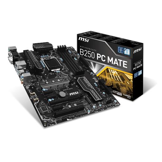 Msi B250 Pc Mate - Lga1151 Ddr4 Anakart