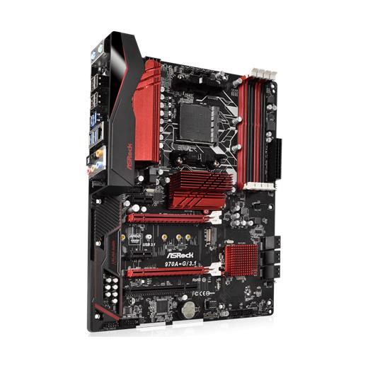 Asrock 970A-G/3.1 Amd 970 Am3+Ddr3 Sata3 Usb3.1 Anakart