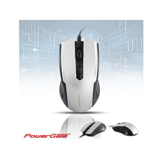 Powergate D202, Kablolu Usb Gri Mouse