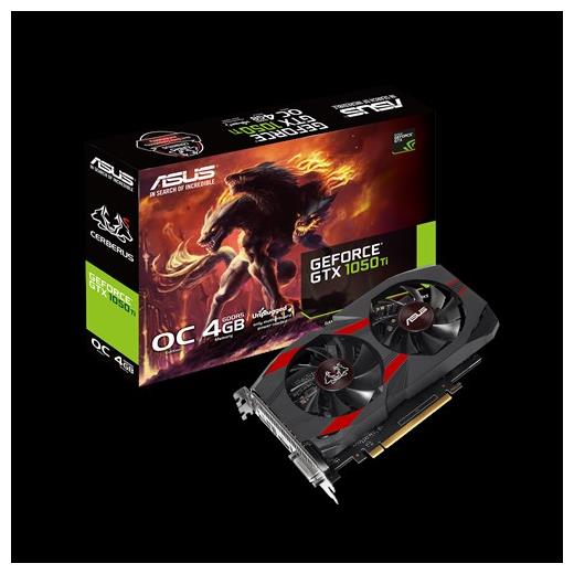 ZAsus Cerberus Geforce Gtx 1050 Ti 4Gb 128 Bit Oc Edition