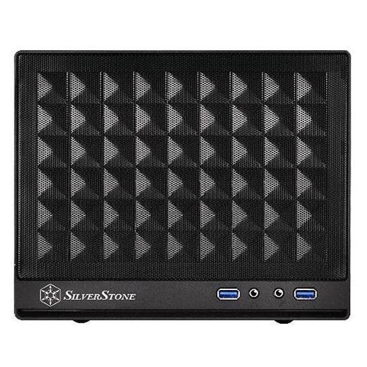 Silverstone Sugo Serisi Sg13B Waffle Desenli Usb3.0 Siyah Küp Kasa