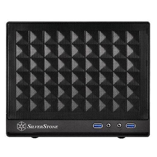 Silverstone Sugo Serisi Sg13B Waffle Desenli Usb3.0 Siyah Küp Kasa