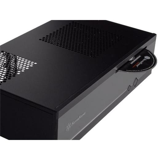 Silverstone Milo Ml05Bb Çift 2Xusb 3.0 Slim Htpc Kasa (Siyah)