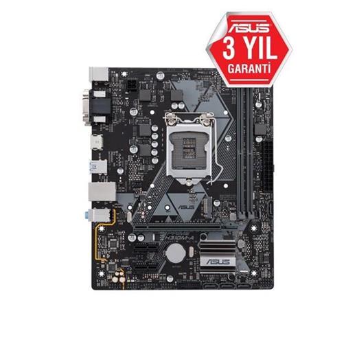 Asus Prime H310M-A Lga1151P8 Ddr4 Ses+Glan Hdmı-D Anakart