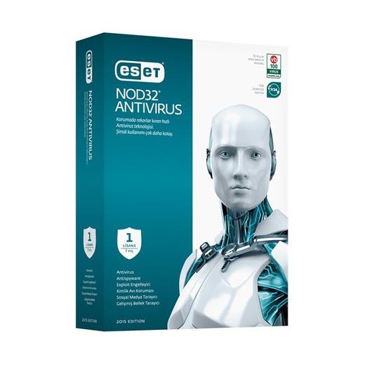 Eset Nod32 Antivirüs (1 Kullanıcı Kutu)
