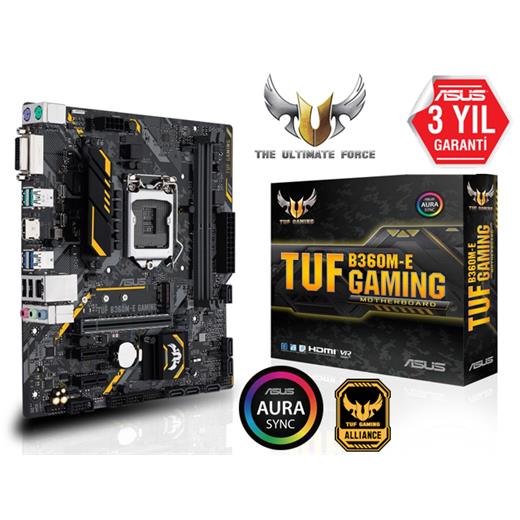 Asus Tuf B360M-E Gaming - 8.Gen Ddr4 Anakart