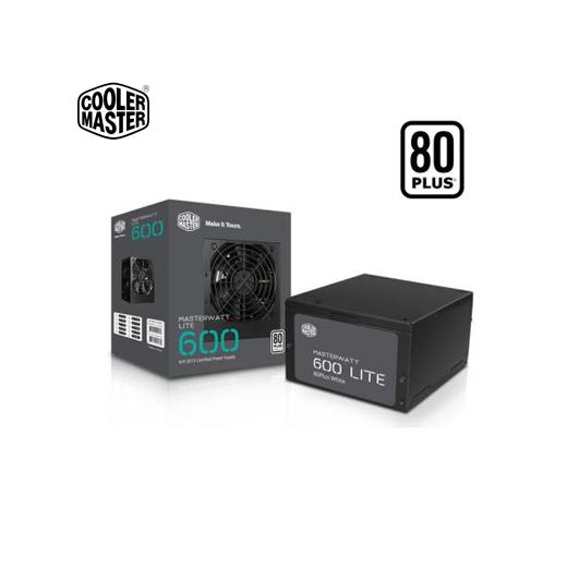 ZZZCooler Master Masterwatt Lite Mpx-6001-Acabw-Eu 600W 80+ 12Cm Fan Güç Kaynağı