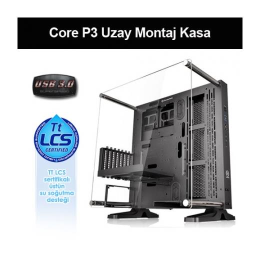 Thermaltake Core P3 Uzay Montaj Siyah Usb 3.0 Kasa