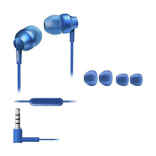Philips She3855Bl/00 Kulakiçi Kulaklık (Mavi )