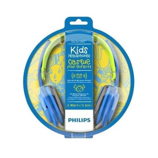 Philips Shk2000Bl Kids Mavi-Yeşil Kulaklık