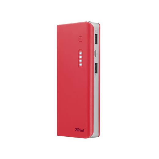 Trust 22073 Primo Powerbank 10000 Kırmızı