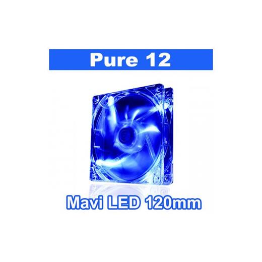 Thermaltake Pure 12 120mm Mavi Ledli Yüksek Performanslı Sessiz Kasa Fanı CL-F012-PL12BU-A