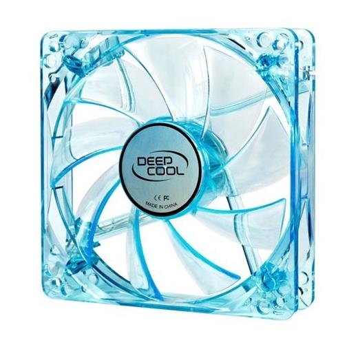 Deep Cool Xfan120U_B/B Mavi Led 120Mm Kasa Fanı