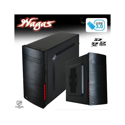 Nagas C138 300W Kart Okuyuculu Usb 3.0 Atx Kasa