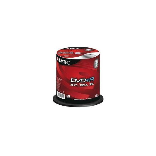 EMTEC DVD R 4.7GB 16X 100 Cakebox
