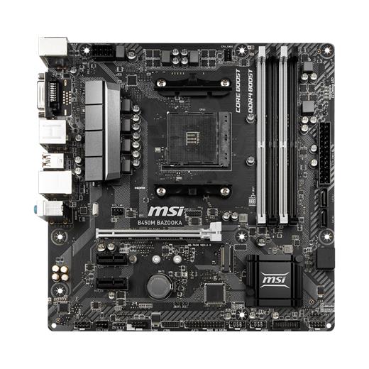 Msi B450M Bazooka Am4 Ryzen Ddr4 Dvi-D Hdmi