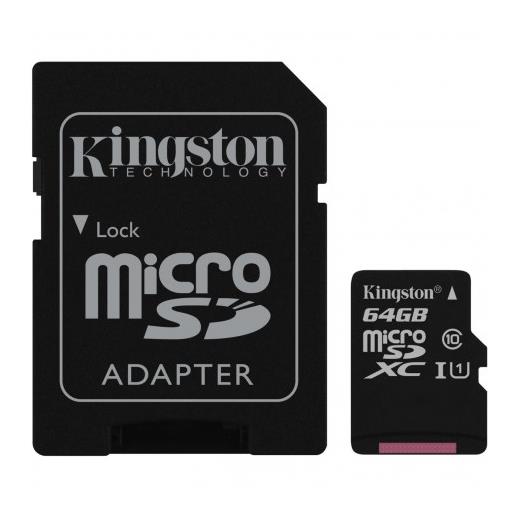 Kingston 64 Gb Mıcro Sd Cl10 Sdcs/64Gb