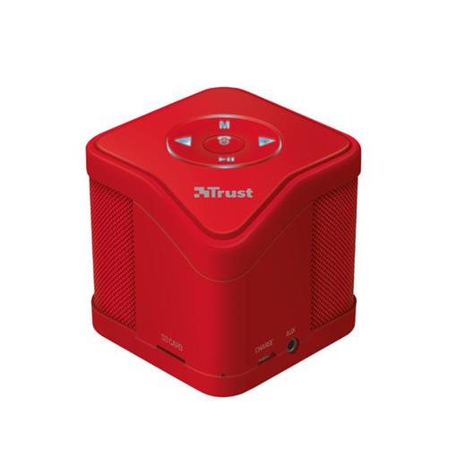 Tru21703 - Trust 21703 Muzo Kablosuz Hoparlör Kırmı