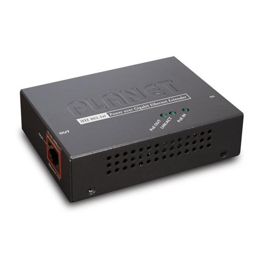 PL-POE-E201 IEEE 802.3at Power over Gigabit Ethernet Extender