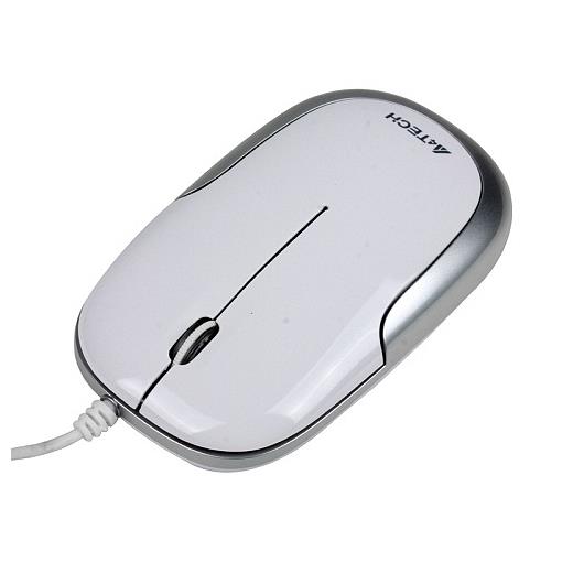 A4 Tech D-110 2 Holeless Beyaz Kablolu Mouse
