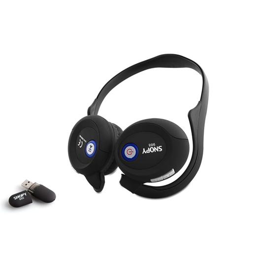 Snopy 988 Siyah 2.4Ghz Kablosuz Mikrofonlu Kulaklık