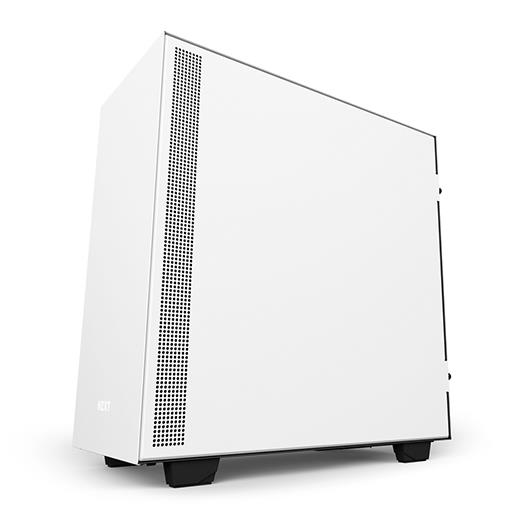 NZXT H500 Beyaz Siyah Temp. Cam USB3.1 ATX Kasa PSU YOK