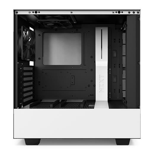 NZXT H500 Beyaz Siyah Temp. Cam USB3.1 ATX Kasa PSU YOK
