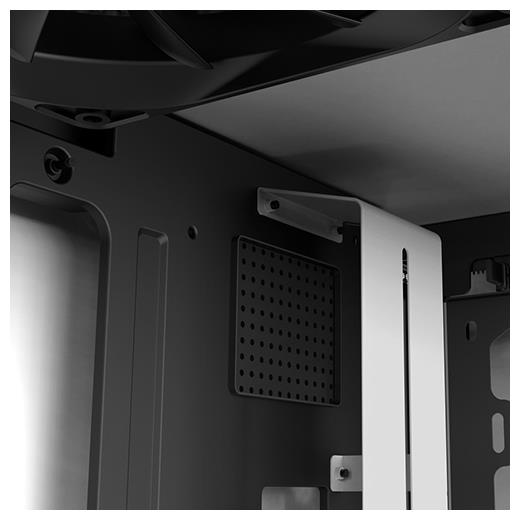 NZXT H500i Beyaz Siyah Temp. Cam RGB Akıllı ATX Kasa Psu Yok