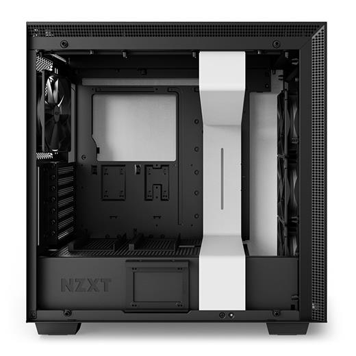Nzxt H700 Beyaz Siyah Temp. Cam Atx Kasa Psu Yok