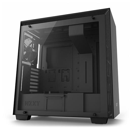 Nzxt H700 Mat Siyah Temp. Cam Atx Kasa Psu Yok