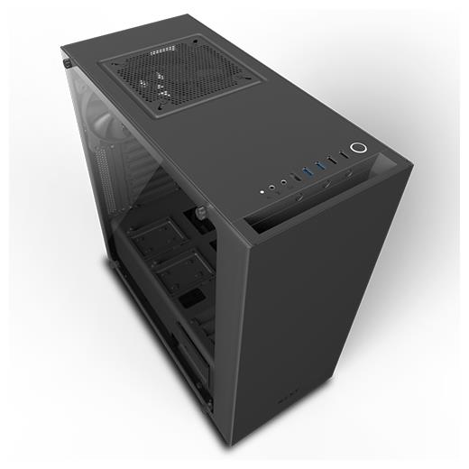 Nzxt S340 Elite Siyah Temp. Cam Atx Kasa Psu Yok