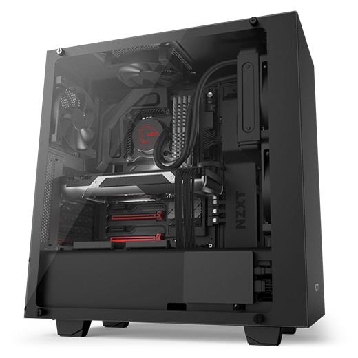 Nzxt S340 Elite Siyah Temp. Cam Atx Kasa Psu Yok