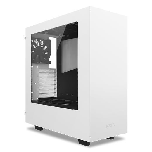 Nzxt S340 Mat Beyaz Pencereli Atx Kasa Psu Yok