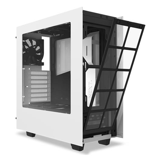 Nzxt S340 Mat Beyaz Pencereli Atx Kasa Psu Yok