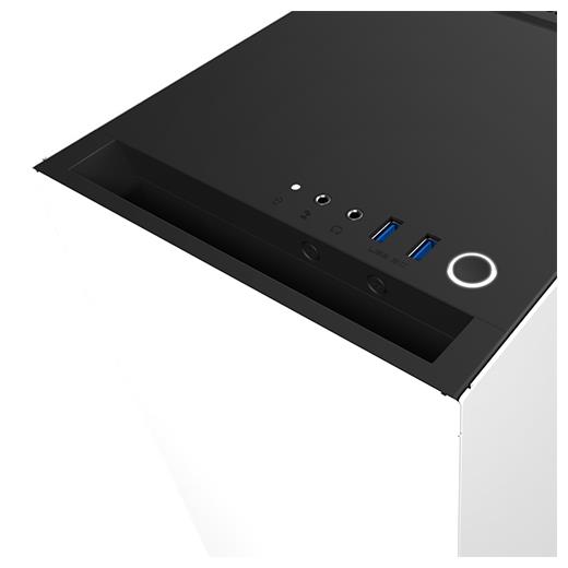 Nzxt S340 Mat Beyaz Pencereli Atx Kasa Psu Yok