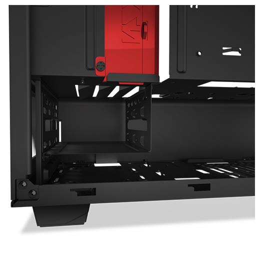 Nzxt S340 Siyah Kırmızı Pencereli Atx Kasa Psu Yok