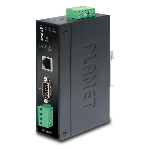 PL-ICS-2100 Endüstriyel Tip RS-232/ RS-422/ RS-485 over Ethernet Media Converter RS-232/ RS-422/ RS-485 over Ethernet Media Converter