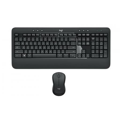 LOGITECH MK540 Kablosuz Q Trk Siyah Multimedya Klavye - Mouse Set 920-008687