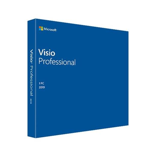 Microsoft D87-07425 - Visio Profesional 2019 - Elektronik Lisans