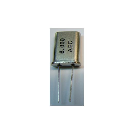 QM006.0 KRISTAL, 6,0 MHz HC-18/U