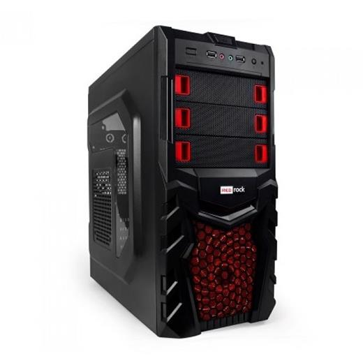 Redrock A809Br Psu Yok Şeffaf Yan Panel Entry Level Game Kasa