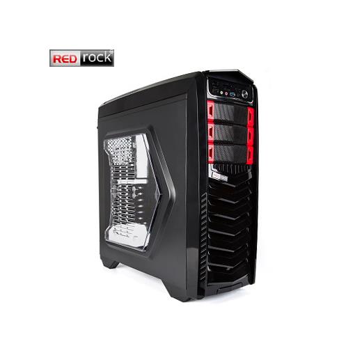 Redrock G901Br Game Case, Power Yok, Siyah/Kırmızı