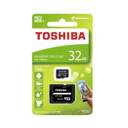 32 Gb Toshiba Mıcro Sd Sdhc Uhs-1 C10 100Mb/Sn