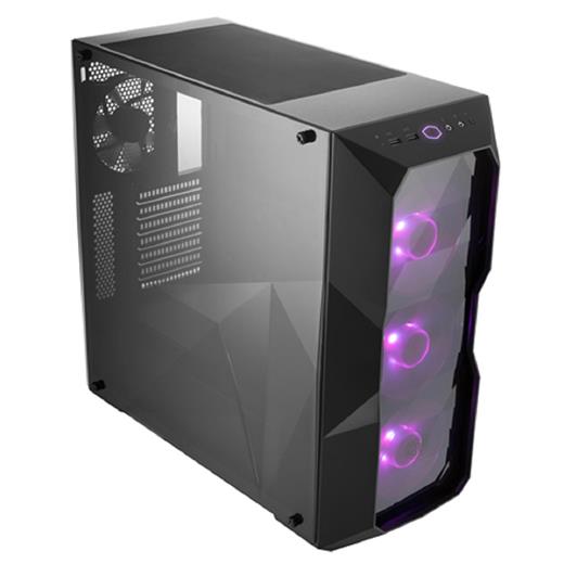 Cooler Master Masterbox Td500 Rc-Mcb-D500D-Kann-S00 3X120Mm Rgb Led Fanlı Akrilik Ön Panel, Pencereli Midtower Kasa