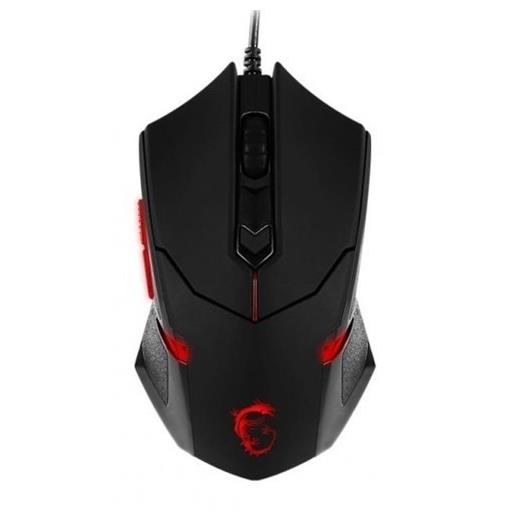 Msi Interceptor Ds B1 Gaming Wıred Mouse Wıth Red Led - Mb Foc