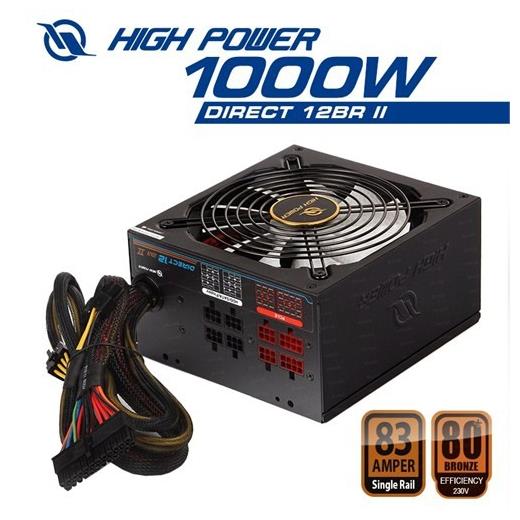 Hıgh Power Direct12 (Hpl-1000Br-F14C), 1000W, 13.5Cm, 80+ Bronze, Güç Kaynağı