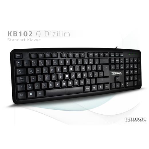 Trilogic KB102 Usb Standart Klavye