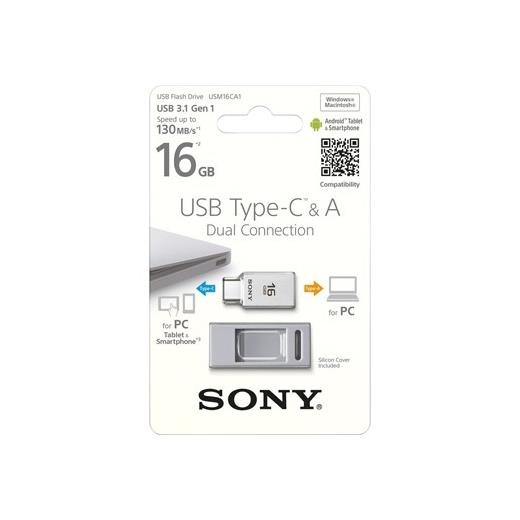 Sony 16GB USB Type-C USM16CA1 FLASH BELLEK