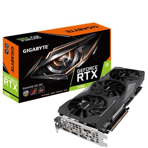 Gigabyte Rtx 2080 Gaming Oc 8Gb Gddr6 256 Bit Rgb Led Nvidia Ekran Kartı